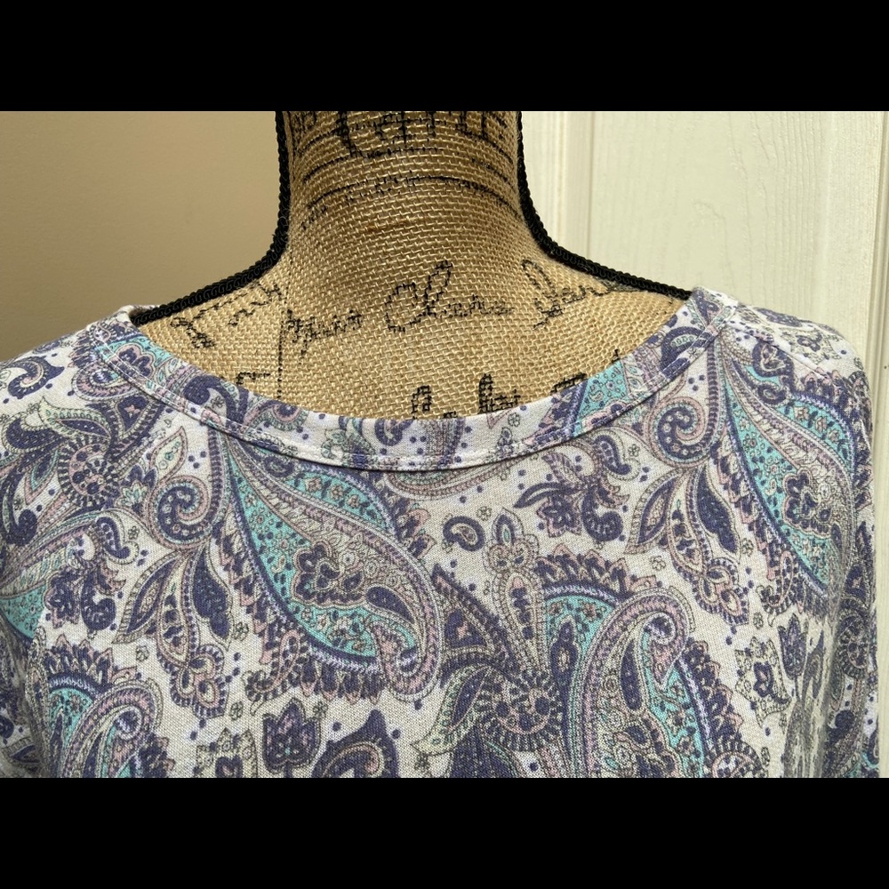 Blumin White Multicolored Patterned Long Sleeved … - image 3